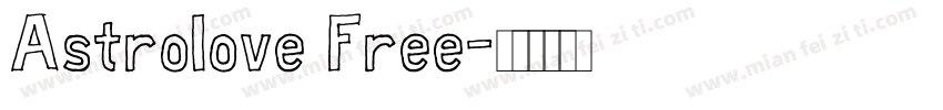 Astrolove Free字体转换